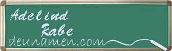 Adelind Rabe Visitenkarte